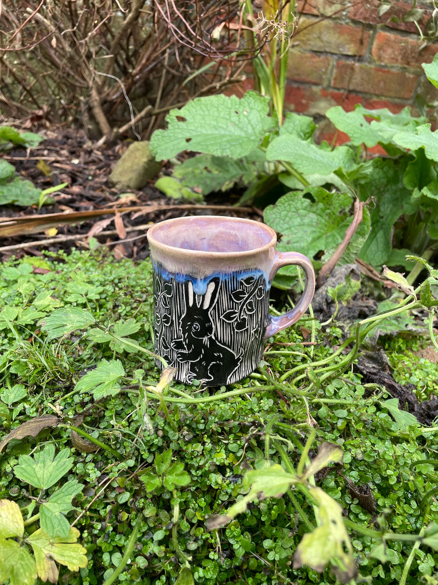 Lilac Hare Mug